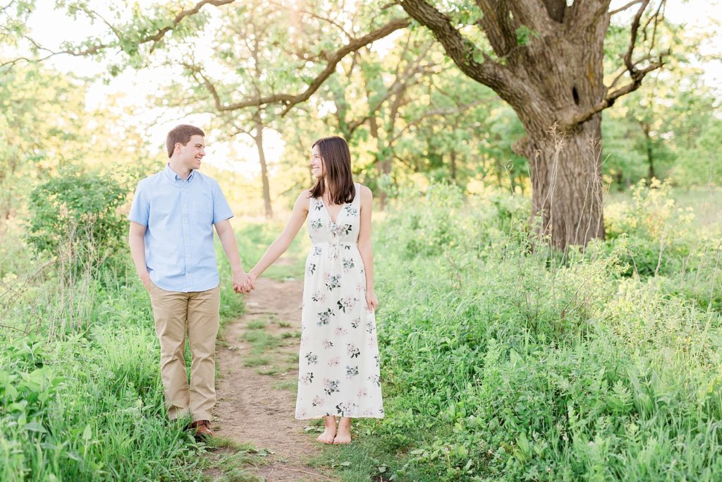 Engagement session in Rochester, MN