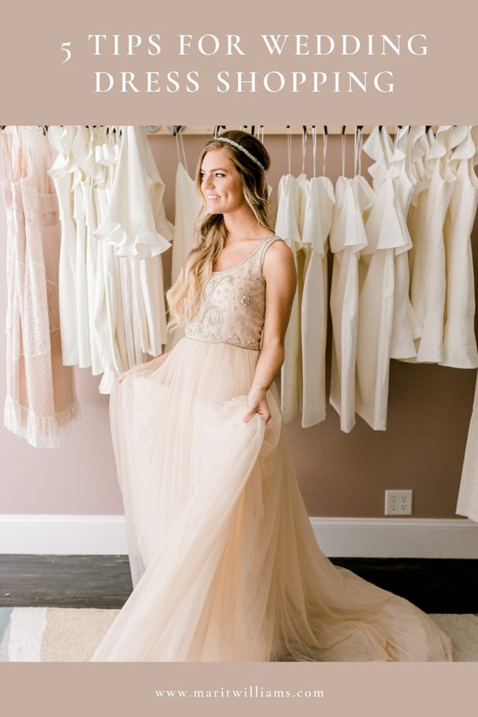 5 Tips for Wedding Dress Shopping