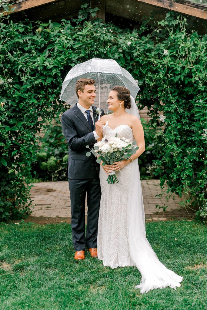 Beautiful rainy day wedding pictures